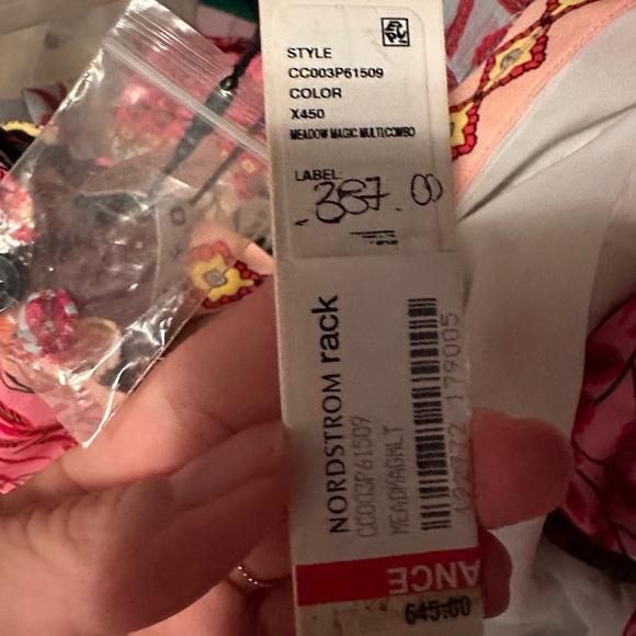 NWT ALICE + OLIVIA KATHY FLORAL MINI DRESS - Picture 10 of 12